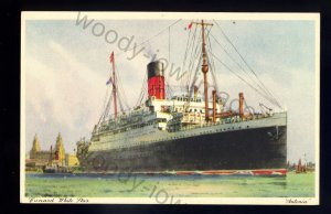 LS2476 - Cunard White Star Liner - Antonia - postcard
