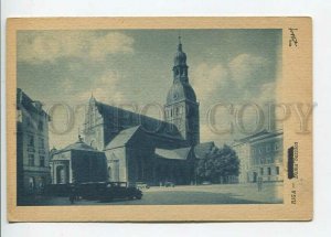 437391 Latvia Riga Dome Church Vintage postcard