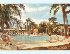 Unused Pre-1980 COCOANUT GROVE MOTEL St. Saint Petersburg FL u0261