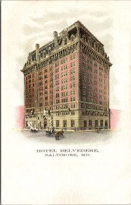 Postcard Hotel Belvedere in Baltimore, Maryland