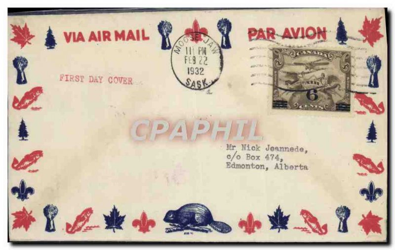 Letter FDC Canada February 22, 1932
