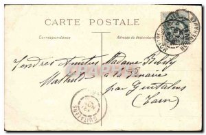 Old Postcard Montpellier peyrou and Cloocher Sainte Anne