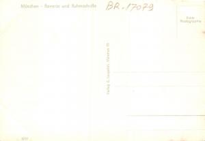 BR17079 Bavaria und Ruhmeshalle Munchen   germany