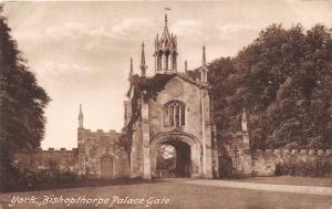 YORK YORKSHIRE ENGLAND BISHOPTHORPE PALACE GATE~FRITH SERIES #18499 POSTCARD