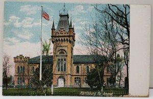 Harrisburg Pa Arsenal Vintage Postcard E5