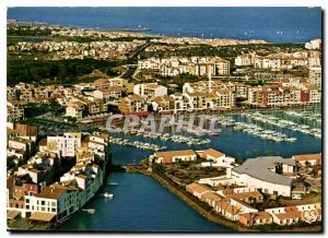 Postcard Modern Traveling the Mediterranean Riviera and Beaches Agde Herault ...