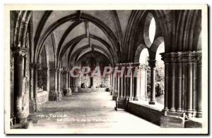 Tulle Old Postcard The cloister of the Cathedral