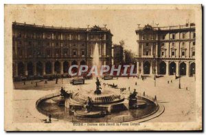 Postcard Ancient Rome Fontana Delle Nalodi in Piazza