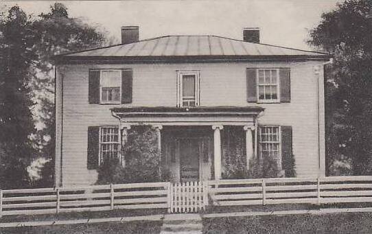 West Virginia Union Boyhood Home Of Col. Andrew S Rowan Albertype