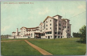 MONTCLAIR NJ HOTEL ANTIQUE POSTCARD