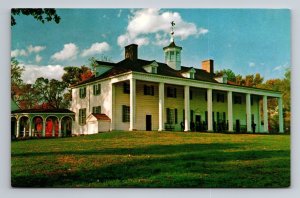 East Front View Of Mount Vernon Lawn George Washington's Home Virginia Unposted