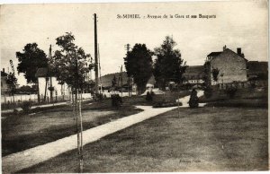 CPA Saint Mihiel-Avenue de la Gare et ses Bosquets (184031)