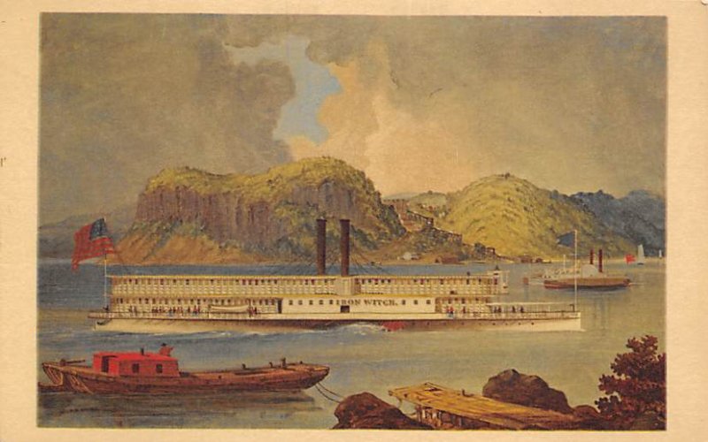 Iron Witch River Steamship Ferry Boat Ship 