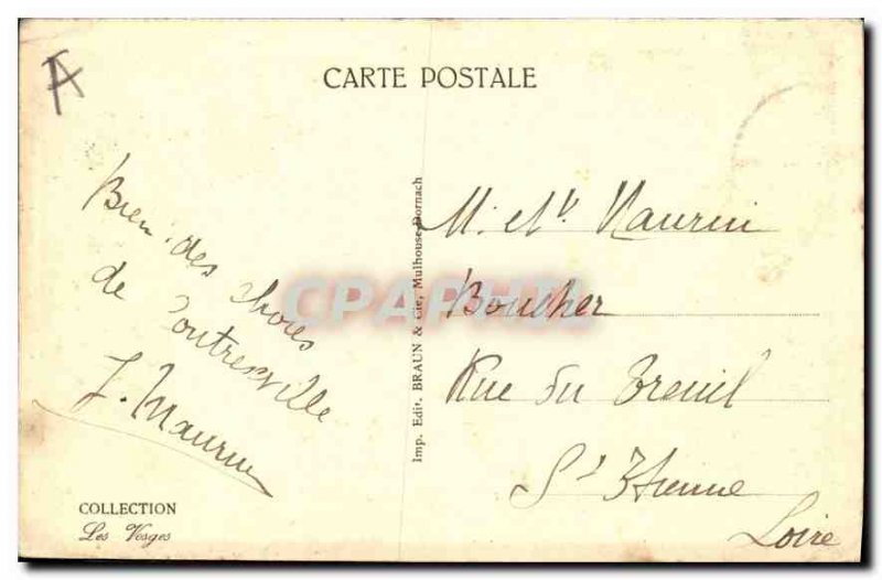 Old Postcard Contrexeville Park