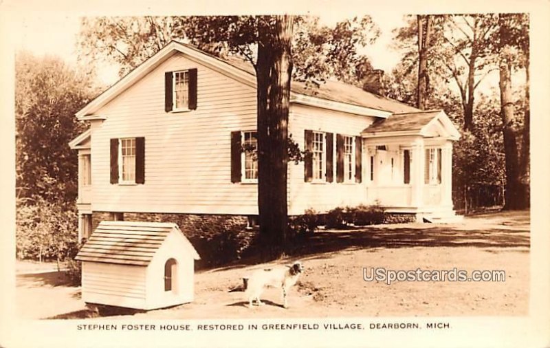 Stephen Foster Cottage in Dearborn, Michigan