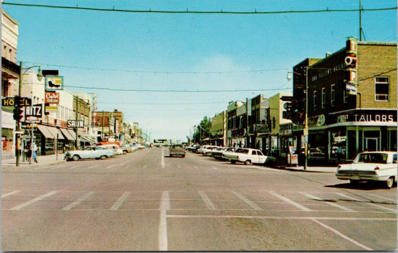 Fifth Street Lethbridge Alberta AB Unused Vintage Postcard F12