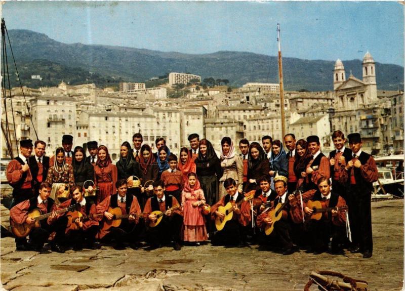 CPM France - Folklore - Groupe Folklorique Corse de Bastia (770295)