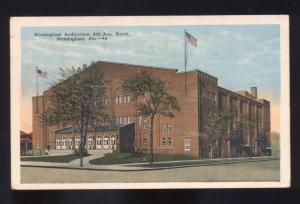 BIRMINGHAM ALASKA BIRMINGHAM AUDITORIUM VINTAGE POSTCARD BASKETBALL GYM