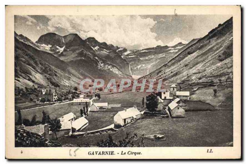 Old Postcard Gavarnie Cirque