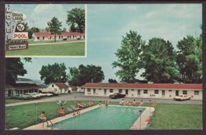 Beach-Lawn Motel,Lake Champlain,NY Postcard