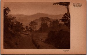 Indonesia Dieng Plateau Wonosobo Central Java Vintage Postcard C160