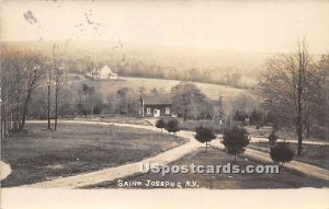 Road Scene - Saint Josephs, New York