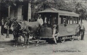 Reproduction Rapid Transit - Washington, Georgia GA  