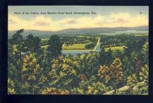 Birmingham, Alabama/AL Postcard, View Of The Valley From Shades Crest Road