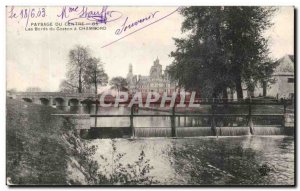 Old Postcard Landscape Du Center Les Bords du Cosson Chambord