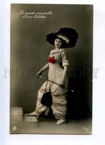 258599 JUPE-CULOTTE Fashion ART NOUVEAU MODE vintage PHOTO