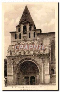 Moissac - St. Peter's Church - Old Postcard