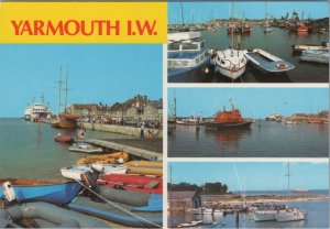 Isle of Wight Postcard - Views of Yarmouth Harbour RR17519