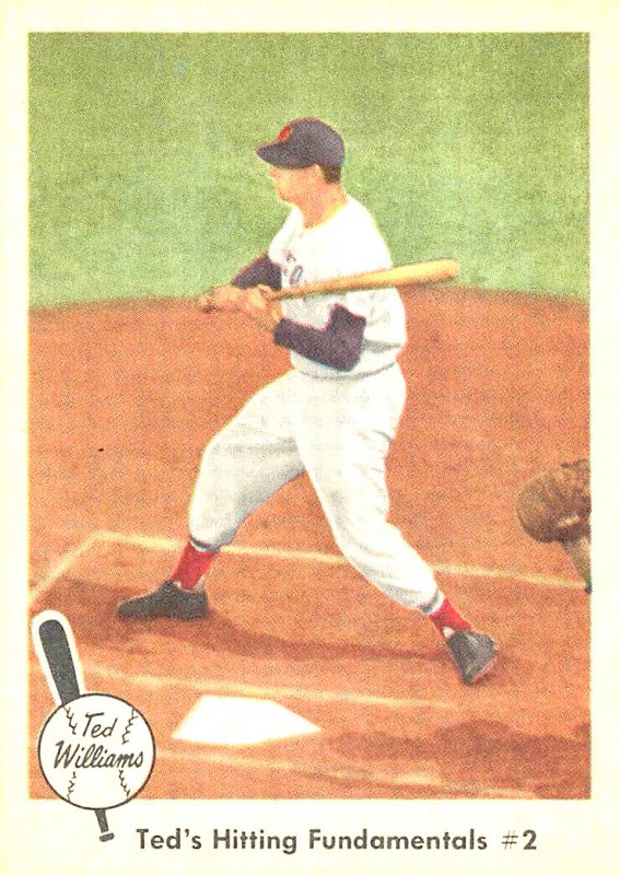 Ted Williams Ted's Hitting Fundamentals #2 Card Number 72
