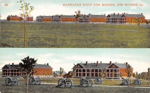 Barracks Fort Des Moines Des Moines, Iowa  