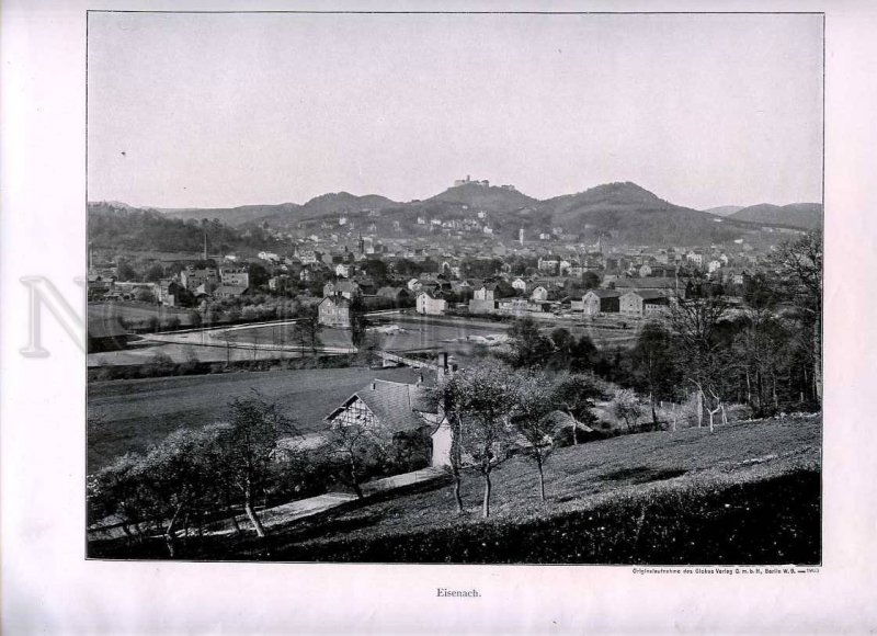 230955 GERMANY Thuringen Vintage album w/ 40 views