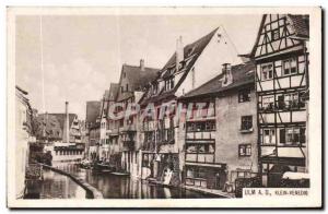 Old Postcard Ulm Klein Venedig