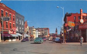 Cheyenne Wyoming~Capitol Avenue~Singer~Hotels~HUB~Policeman~Union Pacific~1950s