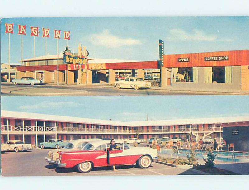 1950's BAGHDAD INN MOTEL Las Vegas Nevada NV G9177-13