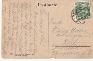 Czech Republic Obergrund a. E. 1908 cargo ships navigation train railroad