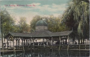 Postcard The Spring Williams Grove PA