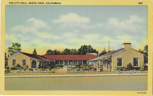 The City Hall Santa Cruz California