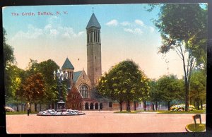 Vintage Postcard 1907-1915 The (Symphony) Circle, Buffalo, New York (NY)