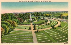 US    PC1916 THE SOLDIERS' NATIONAL CEMETERY, GETTSBURG, PA