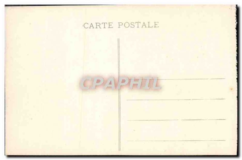 Old Postcard Hendaye Beach l & # 39apres twelve o'clock