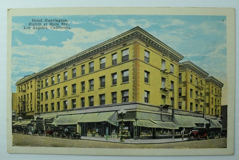 C.1905-10 Hotel Huntington Los Angeles, CA Vintage Postcard P88