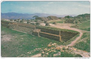 Plataforma Norte, Zona Arquelogica Monte Alban, Oax., Mexico, 40´s-60´s