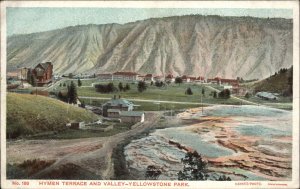 Yellowstone Park Wyoming WY Hymen Terrace Vintage Postcard