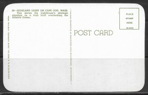 Massachusetts, Cape Cod - Highland Lighthouse - [MA-837]