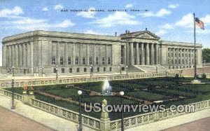 War Memorial Bldg - Nashville, Tennessee