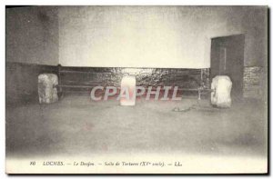 Old Postcard Loches Sulle Dungeon Torture